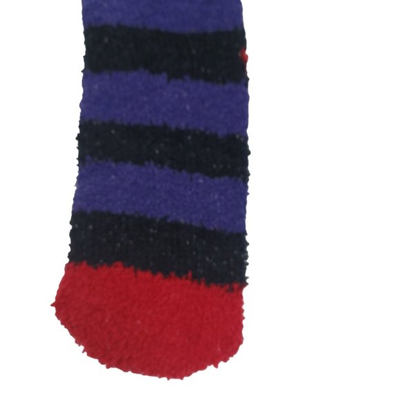 NWT Women's Halloween Fuzzy Socks Red Eyes Soft & Warm Size 5-9 Short Crew - Picture 3 of 6